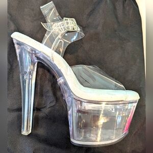 Pleaser Heels Flashdance 708 NWOT Size 10